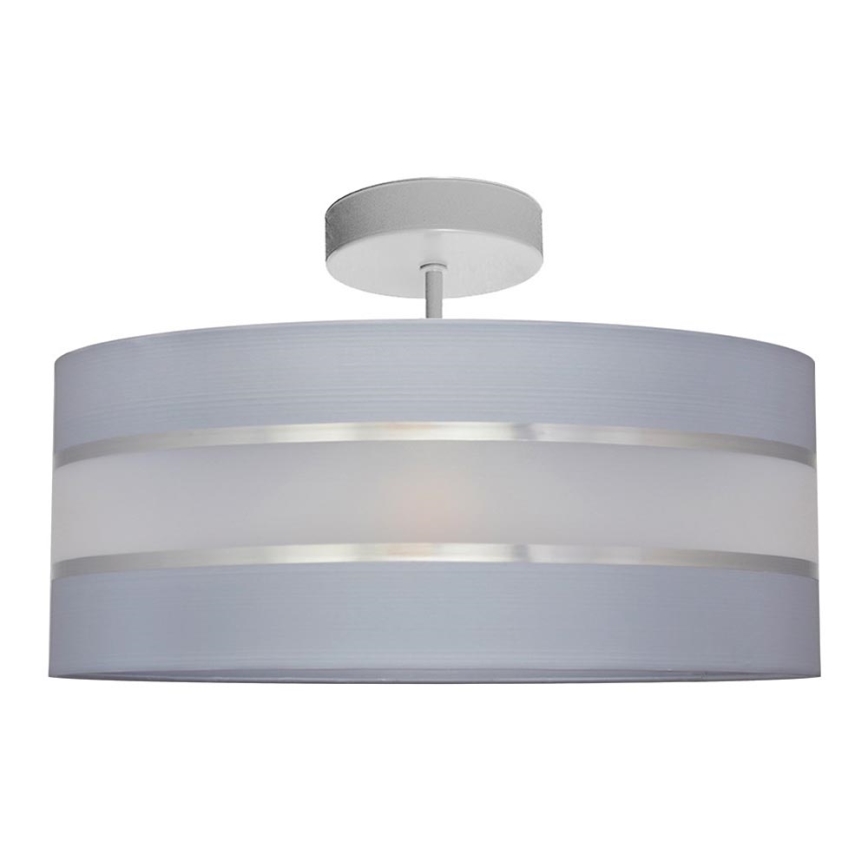 Chandelier on a pole HELEN 3xE27/15W/230V grey/shiny chrome