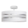 Chandelier on a pole HELEN 3xE27/15W/230V white/shiny chrome