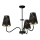 Chandelier on a pole HERMES 3xE27/60W/230V
