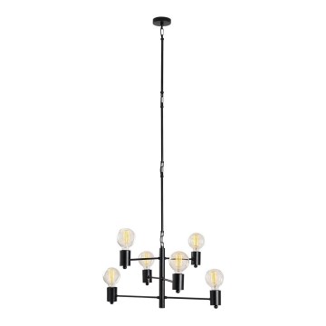 Chandelier on a pole HEXA 6xE27/40W/230V