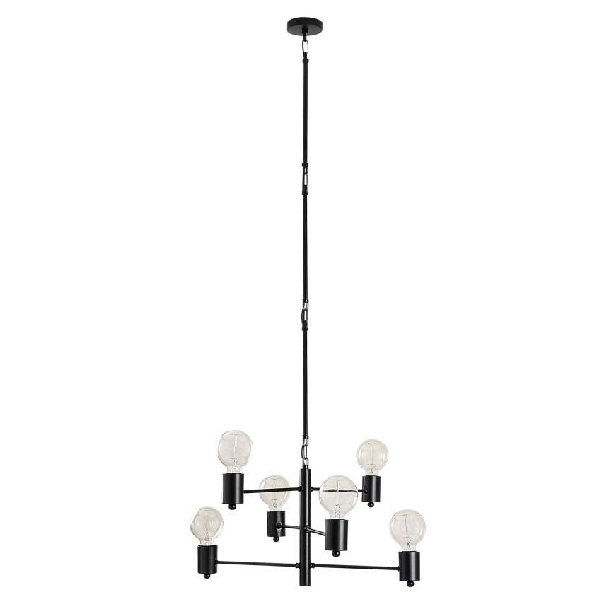 Chandelier on a pole HEXA 6xE27/40W/230V