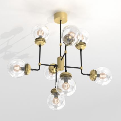 Chandelier on a pole HYDRO 8xE14/60W/230V
