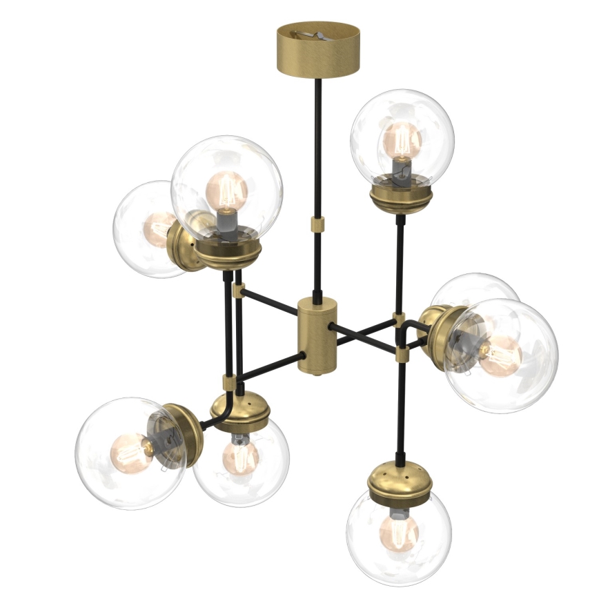 Chandelier on a pole HYDRO 8xE14/60W/230V