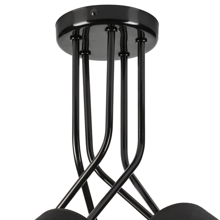 Chandelier on a pole IRMA 5xE27/60W/230V black