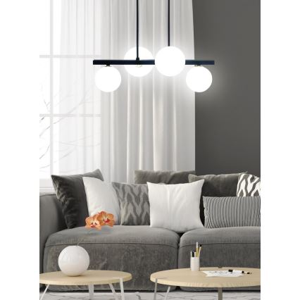 Chandelier on a pole KAMA 4xG9/28W/230V
