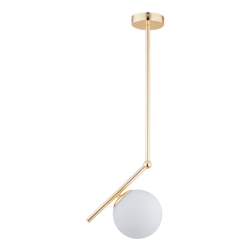 Chandelier on a pole LIBERTY 1xE14/40W/230V gold/white