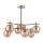 Chandelier on a pole LILOU 6xE14/5W/230V
