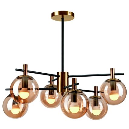 Chandelier on a pole LILOU 6xE14/5W/230V