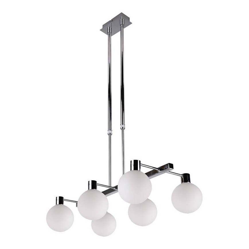 Chandelier on a pole MALDUS 6xG9/40W/230V