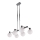 Chandelier on a pole MALDUS 6xG9/40W/230V