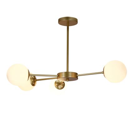 Chandelier on a pole MATI 4xG9/20W/230V gold