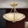 Chandelier on a pole MAURO 3xE27/60W/230V d. 42 cm bronze