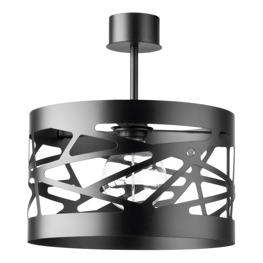 Chandelier on a pole MODUL FREZ 1xE27/60W/230V d. 30 cm black