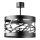 Chandelier on a pole MODUL FREZ 1xE27/60W/230V d. 30 cm black