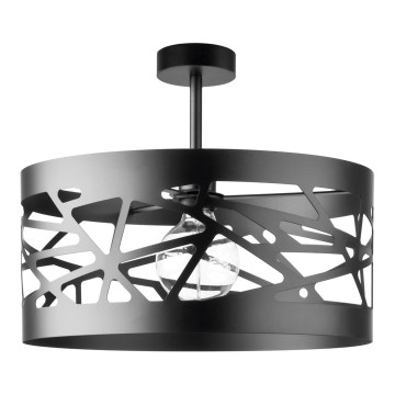 Chandelier on a pole MODUL FREZ 1xE27/60W/230V d. 39 cm black