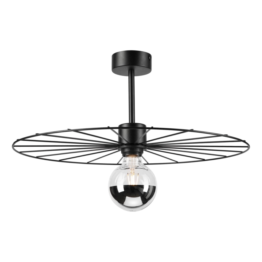 Chandelier on a pole MONTANA 1xE27/15W/230V d. 45 cm black
