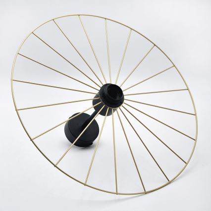Chandelier on a pole MONTANA 1xE27/15W/230V d. 45 cm gold/black