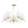 Chandelier on a pole MONZA 5xE14/10W/230V gold