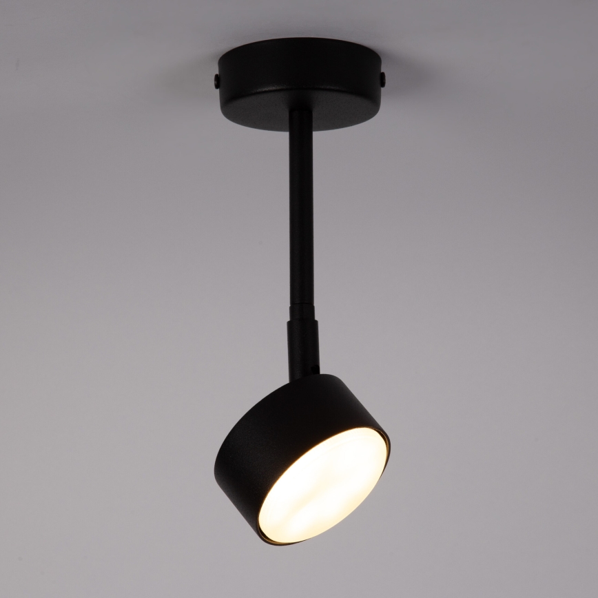 Chandelier on a pole NEMO 1xGX53/12W/230V 24 cm black