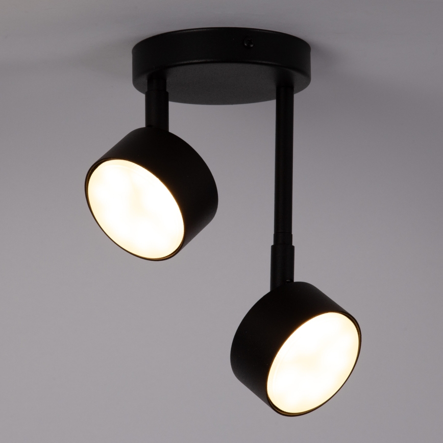 Chandelier on a pole NEMO 2xGX53/12W/230V black