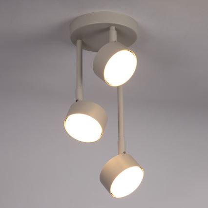 Chandelier on a pole NEMO 3xGX53/12W/230V beige
