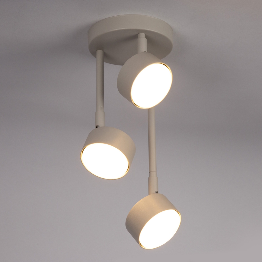Chandelier on a pole NEMO 3xGX53/12W/230V beige