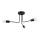 Chandelier on a pole NORAH 3xE27/15W/230V black
