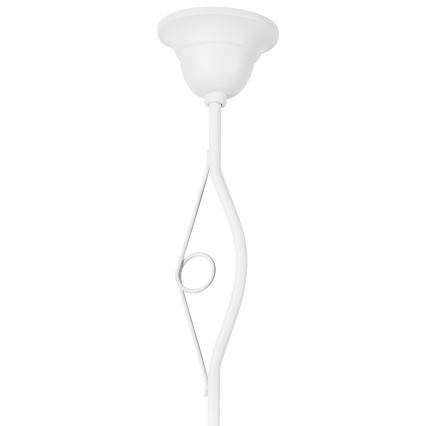 Chandelier on a pole RETRO II 1xE27/60W/230V white