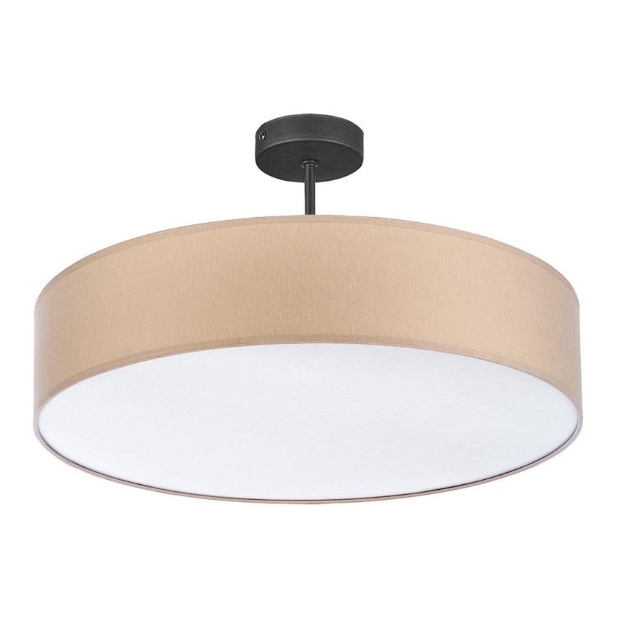 Chandelier on a pole RONDO 4xE27/15W/230V d. 60 cm beige