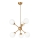 Chandelier on a pole RUBBY BALL 6xG9/5W/230V gold