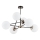 Chandelier on a pole SAGITO 6xE14/10W/230V gold