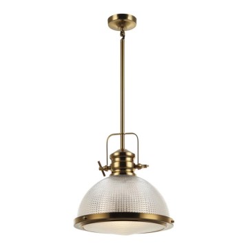 Chandelier on a pole THOR 1xE27/11W/230V bronze