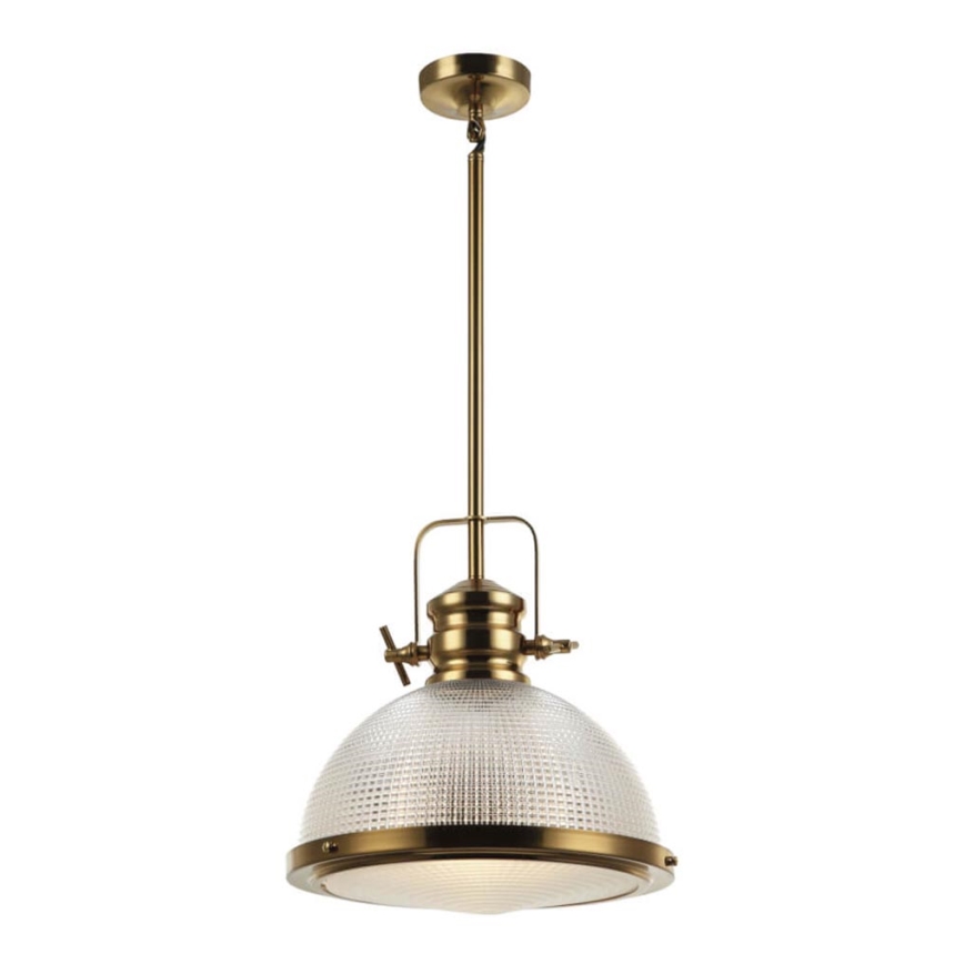 Chandelier on a pole THOR 1xE27/11W/230V bronze