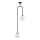 Chandelier on a pole VECTOR 2xE14/10W/230V black