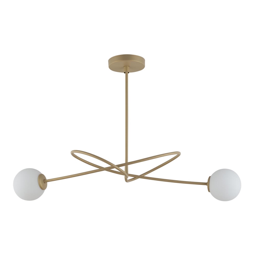 Chandelier on a pole VELVET 2xG9/12W/230V gold