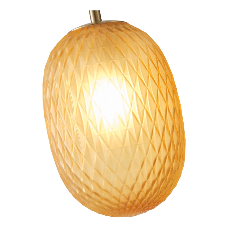Chandelier on a string 1xE14/25W/230V brown pr. 15 cm