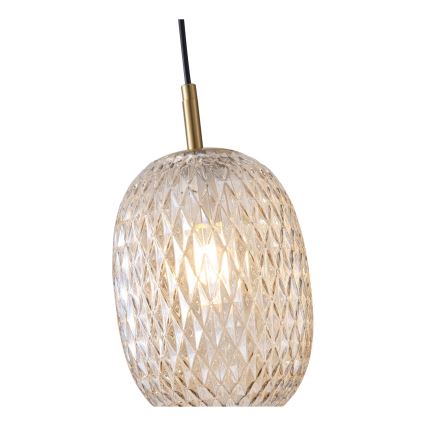 Chandelier on a string 1xE14/25W/230V clear d. 15 cm