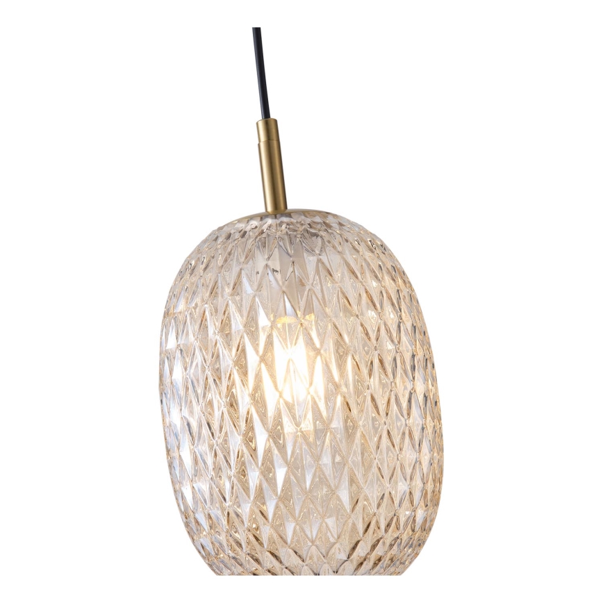Chandelier on a string 1xE14/25W/230V clear d. 15 cm