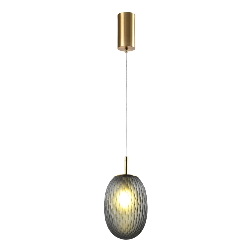 Chandelier on a string 1xE14/25W/230V grey d. 15 cm