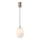 Chandelier on a string 1xE14/25W/230V white d. 15 cm