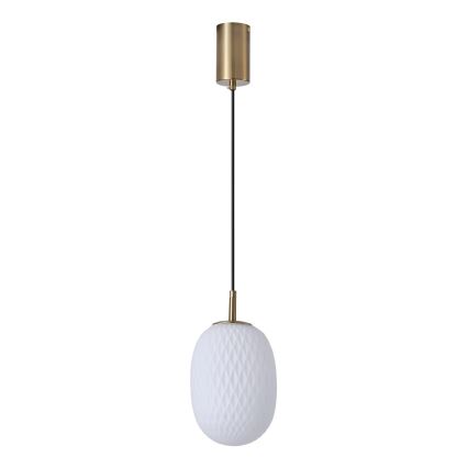 Chandelier on a string 1xE14/25W/230V white d. 15 cm