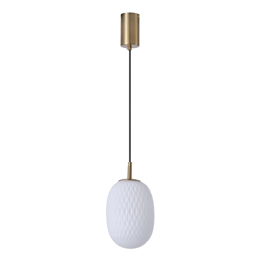 Chandelier on a string 1xE14/25W/230V white d. 15 cm