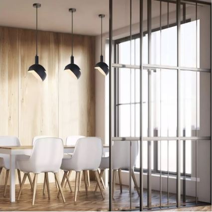 Chandelier on a string 1xE14/60W/230V black