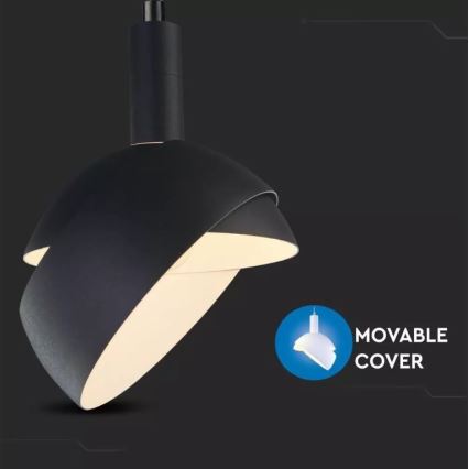 Chandelier on a string 1xE14/60W/230V black