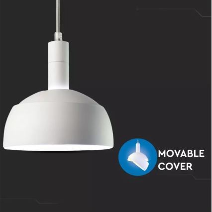 Chandelier on a string 1xE14/60W/230V white