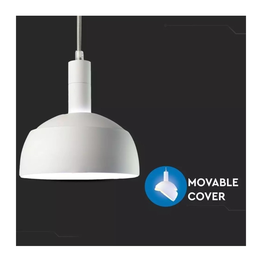 Chandelier on a string 1xE14/60W/230V white