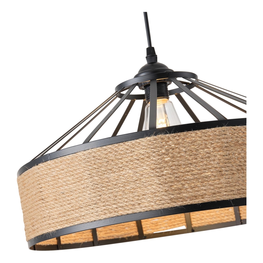 Chandelier on a string 1xE27/15W/230V beige