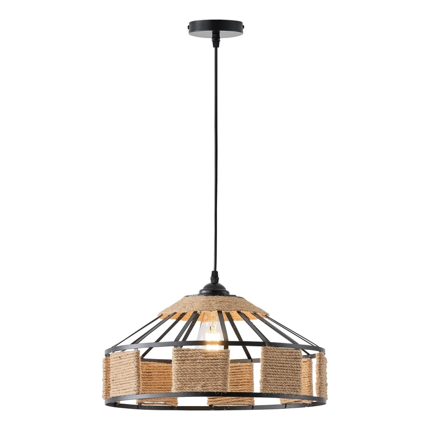 Chandelier on a string 1xE27/15W/230V beige