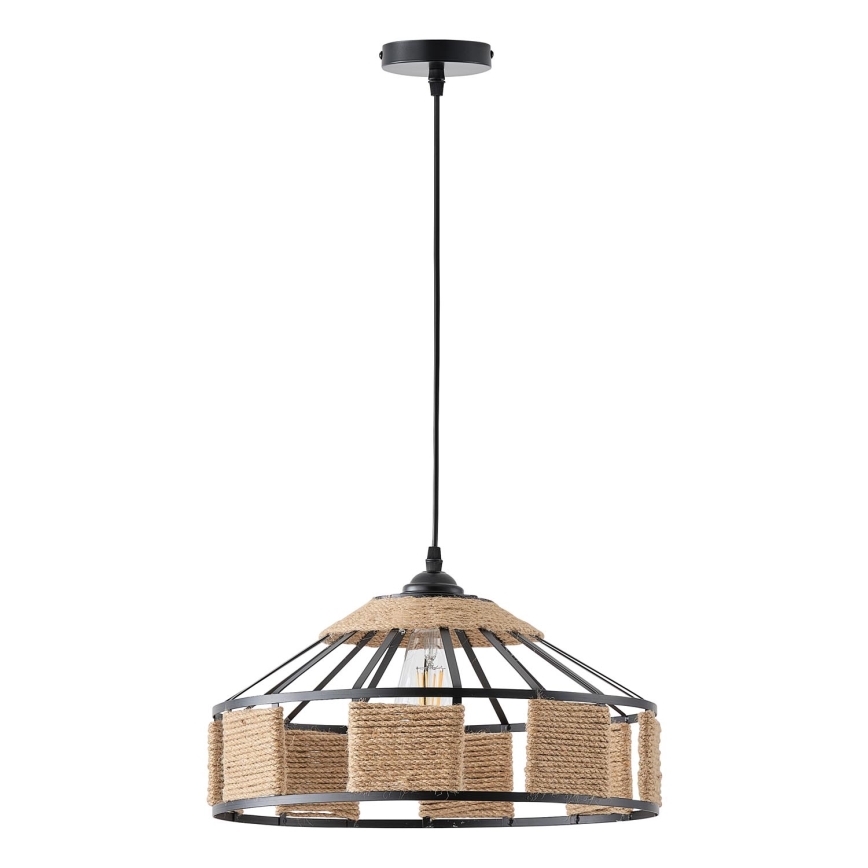 Chandelier on a string 1xE27/15W/230V beige