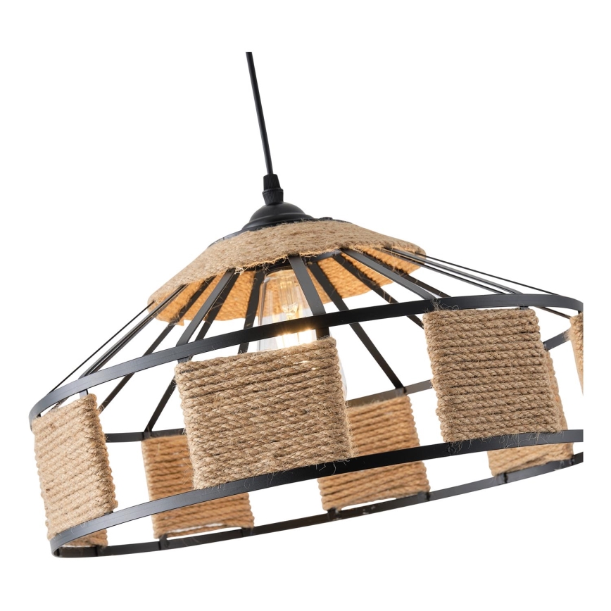 Chandelier on a string 1xE27/15W/230V beige